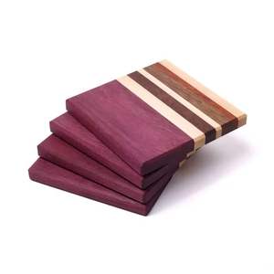 Posavasos de madera de olivo De Venta caliente para uso en posavasos de cocina y restaurantes con soporte - Product Image 1