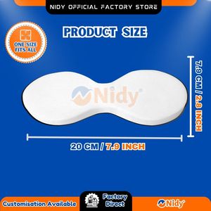 NIDY-Mascarilla desechable Ovalada para el cuidado del hogar, ropa de cama, higiene y relajación - Product Image 3