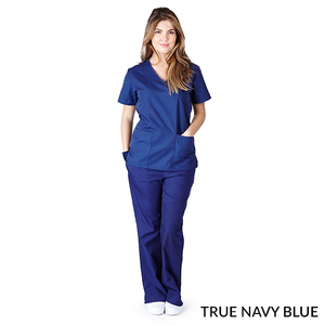 BEUDEN SPORTS haute personnalisable uniforme médical ensemble léger respirant Polyester coton soins infirmiers gommages tricoté hauts hôpital - Product Image 5
