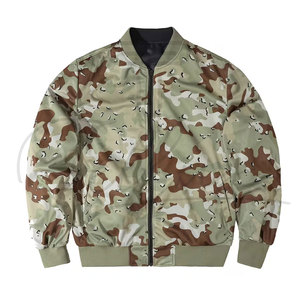 Bomber <b>Jacket</b> for Men Premium Quality Casual <b>Waterproof</b> Windproof <b>Thin</b> Stand Collar Front Logo Spring Customized Heavy Duty - Product Image 1