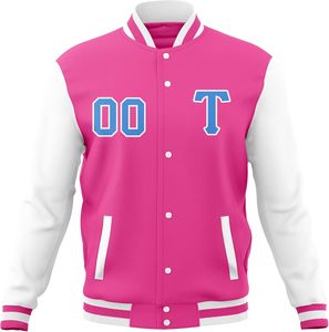 Veste universitaire de haute qualité avec logo personnalisé pour hommes, blouson d'hiver en cuir avec broderie Streetwear veste universitaire Letterman - Product Image 6