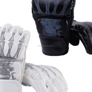 MMA Gloves High Quality PU Leather Gloves for Kids Daily Use Training Sparring Boxing Hand Grips Touchscreen Compatible Made PU - Product Image 3