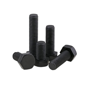 Boulons hexagonaux à filetage complet noir de haute qualité boulon à bride M4 M6 M8 boulon vis attaches fabricants prix usine emballage personnalisé - Product Image 3