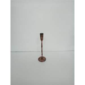 Candelabro de Cobre Rústico Hecho a Mano, Candelabro Delgado de Metal para Centro de Mesa de Boda, Decoración Moderna para el Hogar de Estilo Rústico, Portavelas - Product Image 4