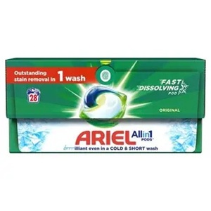 Cápsulas de detergente líquido Ariel Original Todo en Uno, 51 lavados - Product Image 5