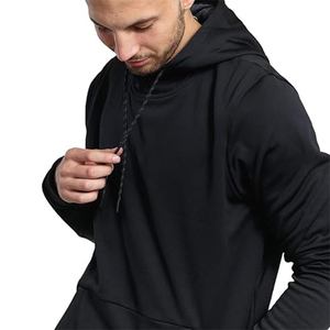 Sudadera con capucha de algodón 100% 450g de peso pesado para hombre con estampado de calavera ropa informal suelta - Product Image 6