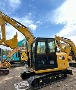 Venta al por mayor: Excavadora de orugas CAT305.5E2 con motor Kubota, cargadora de 5.5 toneladas, alto momento de carga, bomba de caja de cambios, pintura original - Product Image 1