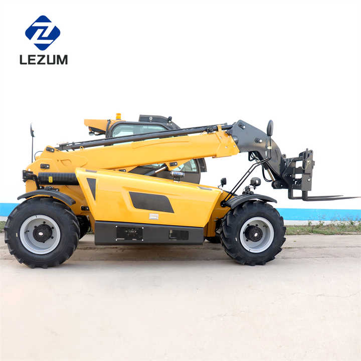 Chinese Telescopic Boom Forklift Diesel Engine 4x4 Small Telehandler ...