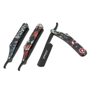 Maquinilla de afeitar para uso profesional de salón de alta calidad, diseño clásico recto, herramienta de adelgazamiento de peinado, caja fuerte desechable para Peluqueros - Product Image 5