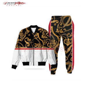 Breathable Women Tracksuit With Full Sublimation Graphics For <b>Workout</b> Use Zipper <b>Jacket</b> Women Sublimation Tracksuit - Product Image 1