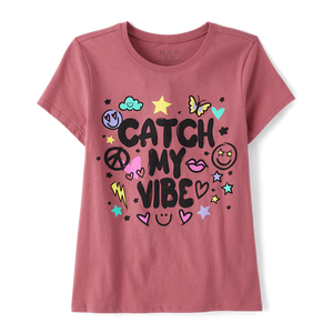 เสื้อยืดลายกราฟิกของผู้หญิงจับได้ว่าเป็นผ้าไหมระบายอากาศและผ้าฝ้ายทรงสลิมฟิตลำลองทรงโอเวอร์ไซส์ยาวสั้นสำหรับฤดูร้อน - Product Image 1