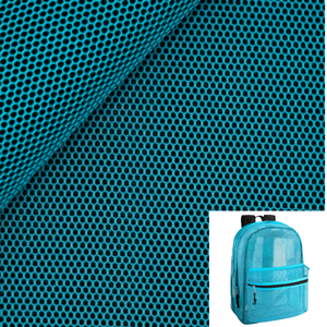 Túi vải lưới dệt kim thoáng khí 100% polyester nhẹ, chất liệu 100D, dành cho nữ, bán buôn, dùng làm túi hành lý, túi đi bộ đường dài, túi đựng quần áo - Product Image 2