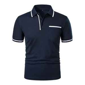 Logotipo Personalizado Disponible |   Camisas Polo para Hombre al por Mayor, Camisa Polo Informal para Exteriores, Camisa Polo Deportiva de Manga Corta para Hombre - Product Image 2