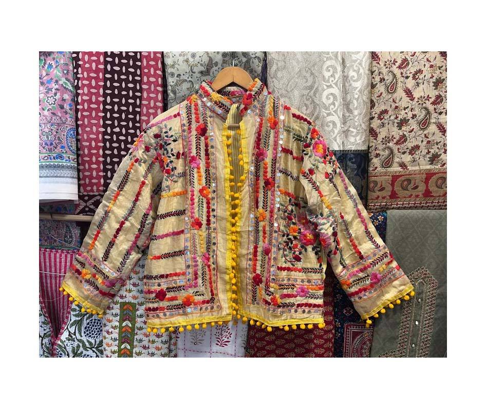 Best Selling Elegant Kashmir Embroidered Jackets for Winter Spring