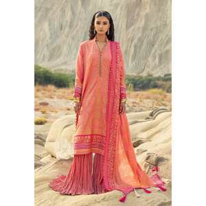 Conjunto de traje de jardín de 3 piezas sin costuras en color rosa para mujer - Product Image 6