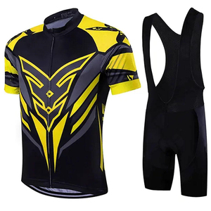 Conjuntos de Jersey de Ciclismo para Hombre de Secado Rápido OEM ODM, Impresión Personalizada, Empaquetado, Tallas Grandes, Ropa Deportiva al por Mayor, Traje de Ciclismo Transpirable - Product Image 1