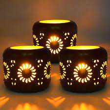 Lotus Design personnalisé divers Style décoration en bois mariage bougeoir chandelier bougeoir pour la maison dîner support de table - Product Image 3