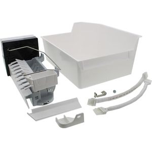 Kit de machine à glaçons électrique et à piles anti-étincelles W11517113CM pour réfrigérateur, idéal pour hôtels et camping-cars, boîtier en plastique - Product Image 3