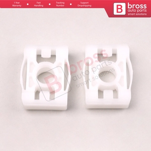 BWR5367 ชุดคลิปยึดรางเลื่อนกระจก 2 ชิ้น สำหรับ Axor - Product Image 4