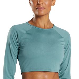 Top Corto de Algodón de Alta Calidad, Top Corto Acanalado para Mujer, Personalizable con Logotipo, Top Corto Liso de Verano para Mujer 2026 - Product Image 2