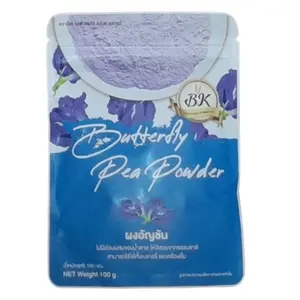 Best Price 100g Blue Butterfly Pea Flower Powder Spray Dry 100% Pure No Sugar Added for Drink Beverage Bakery from Thailand