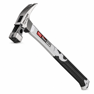 SUPER PROMO Marteau à griffes magnétique puissant avec manche en acier inoxydable, tête ronde, queue courbée, robuste, durable, DIY, OEM, antidérapant - Product Image 1