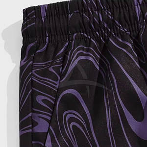 New Style Customized Color Solid High Quality <b>Men</b> Sublimation <b>Shorts</b> <b>Elastic</b> <b>Waist</b> Casual Quick Dry Polyester/Cotton Premium - Product Image 4