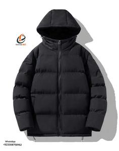 Men's Women's <b>Hooded</b> Puffer Varsity Bomber <b>Jackets</b> Regular Fit Wool/Viscose <b>Shell</b> Waterproof Breathable Reversible Plus Winter - Product Image 1