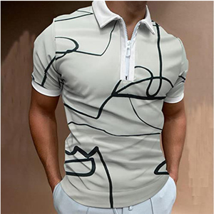 2025 último diseño personalizado Polo manga corta hombres Golf Polo cómodo uniforme camiseta verano invierno hombres algodón Polo camisa - Product Image 4