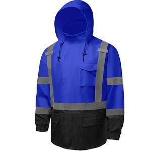 Veste d'extérieur de haute qualité en toile de printemps, réfléchissante haute visibilité, chauffante, imperméable et respirante, de sécurité, vente en gros OEM - Product Image 1