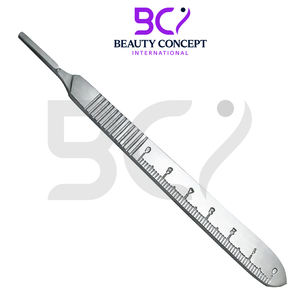 Instruments de podologie et de chiropodie, ensemble chirurgical de pédicure 4 pièces, acier inoxydable, professionnel, durable, ouverture large, lame courbée - Product Image 3