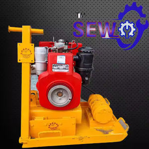 Compacteur de plaques SEW 220V pour machines de construction avec moteur de 5 CV, composants principaux - Haute efficacité de fonctionnement et capacité de 5 tonnes - Product Image 1