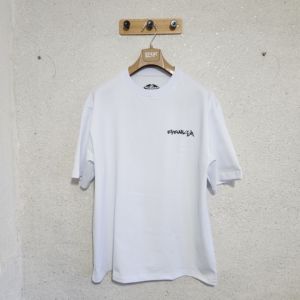 เสื้อยืดโอเวอร์ไซส์ผ้าถักเนื้อหนัก 220gsm สตรีทแวร์ ขายส่ง รับทำโลโก้ 100% ผ้าฝ้าย เป็นมิตรกับสิ่งแวดล้อม ทรงไหล่ตก สำหรับผู้ชาย - Product Image 5