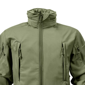 Chaqueta táctica de pesca personalizada de alta calidad OEM, ligera, impermeable, transpirable, reversible, para hombre, con cremallera - Product Image 4