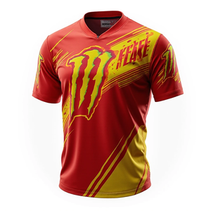 Camiseta de Motocross Personalizada, Transpirable, de Manga Larga, Estampada, para Hombre, Ropa Deportiva para Carreras de ATV, Motocicleta, al por Mayor % - Product Image 3