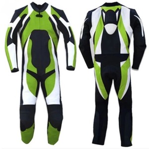 Traje de Carreras de Motociclismo de Cuero Transpirable Personalizado, de Primera Calidad, Resistente al Viento e Impermeable, Ropa de Carreras de Autos y Motos con Estampado - Product Image 6