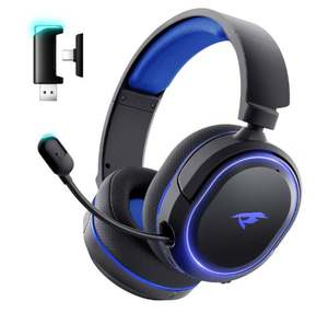 NUEVOS Auriculares Inalámbricos para Juegos FAV de 2.4GHz con USB, Sonido Envolvente 7.1, Orejeras Grandes para PC y Switch, Grado Industrial - Product Image 2