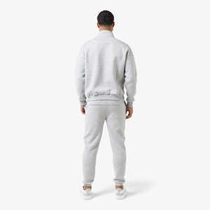 Ropa Deportiva Cómoda para Hombre, Estilo Informal de Otoño, con Cuello Alto y Media Cremallera, Traje Deportivo Cómodo para Hombre - Product Image 4