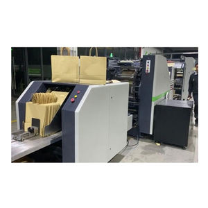 Direct Factory Supply Top Selling Fully Automatic 120 Pcs/ min Bag Speed Bakery Paper Bags Forming Machine - Product Image 1