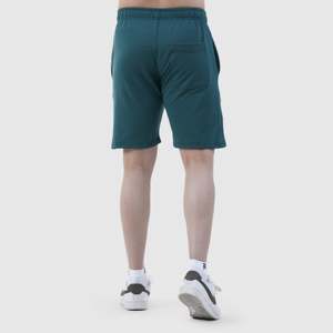 กางเกงขาสั้นกีฬา QuickMove XXS สีเขียว ผ้าฝ้าย 100% มีเชือกผูก ปักโลโก้ ลายเสือดาว กางเกงออกกำลังกาย - Product Image 2