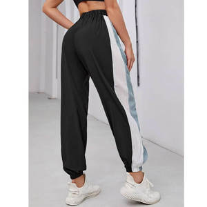 Gran oferta 2024, pantalones de chándal personalizados de algodón de lana, pantalones para correr al por mayor con cierre de cordón, estilo de invierno frontal plano - Product Image 2