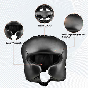 Nuevo protector de cabeza de boxeo personalizado Protección de cara completa de calidad superior Protector de cabeza de boxeo en Qasaab Gloves Company - Product Image 4