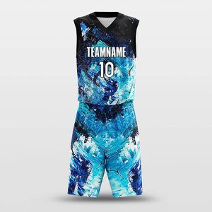 Nouveau design en gros votre propre uniforme de basket-ball Logo en prix de gros uniforme de basket-ball Offre Spéciale au Pakistan - Product Image 5