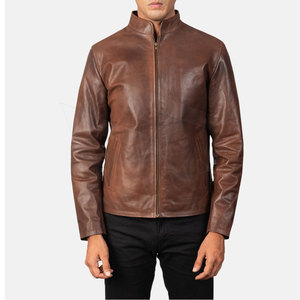 Vestes en cuir véritable de haute qualité pour hommes Vêtements d'hiver Vestes en cuir chaudes Meilleur prix de vente Vestes en cuir pour hommes - Product Image 2