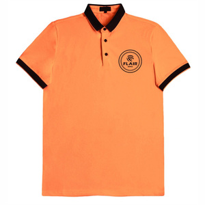 เสื้อยืดโปโลผ้าฝ้าย100% สำหรับผู้ชายขายดีผ้าคอตตอนสำหรับงานตามสั่งสีพื้นสไตล์ลำลองพิมพ์ลายน้ำหนัก180ก. - Product Image 6