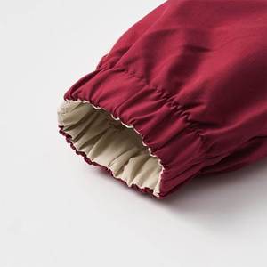 Venta al por mayor abrigo de color sólido de manga larga con cuello levantado chaqueta deportiva de talla grande prendas de vestir sueltas informales con bolsillo - Product Image 2