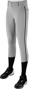 Nouvelle arrivée de 2023 conception personnalisée et logo de haute qualité tournoi féminin pantalon de softball taille basse avec passepoil latéral - Product Image 5
