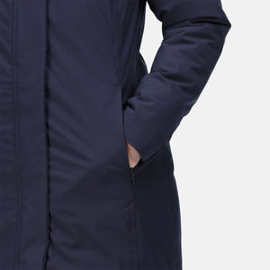 Chaqueta acolchada de invierno para mujer Kivotech, último modelo, con logotipo personalizado, muy vendida, cálida, para equitación. - Product Image 3