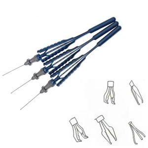 Fórceps de capsulorrexis de retina Fórceps dentados Cabeza extraíble 23G/25G Instrumento quirúrgico oftálmico para ojos de Zuol Instruments - Product Image 4