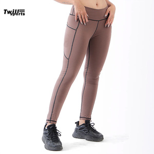 Women's High Waist Workout Leggings Seamless Gym Fitness Yoga <b>Pants</b> Wholesale Supply - Product Image 4
